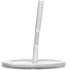 GET Enterprises GET To-Go 16 Oz. Replacement Lid And Straw Set - 48/Case