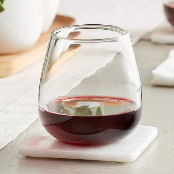 Acopa Pangea 13 Oz. Stemless Wine Glass - 12/Case