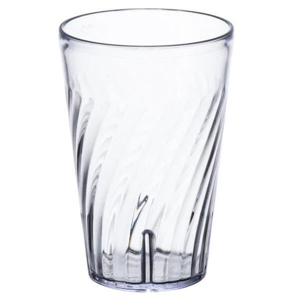 GET Enterprises GET 2220-1-CL Tahiti 20 Oz. Clear Customizable SAN Plastic Tumbler - 72/Case - Image 2