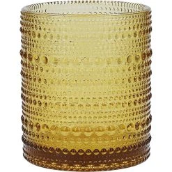 Fortessa Tableware Solutions Fortessa Jupiter 10 Oz. Amber Rocks / Double Old Fashioned Glass - 24/Case