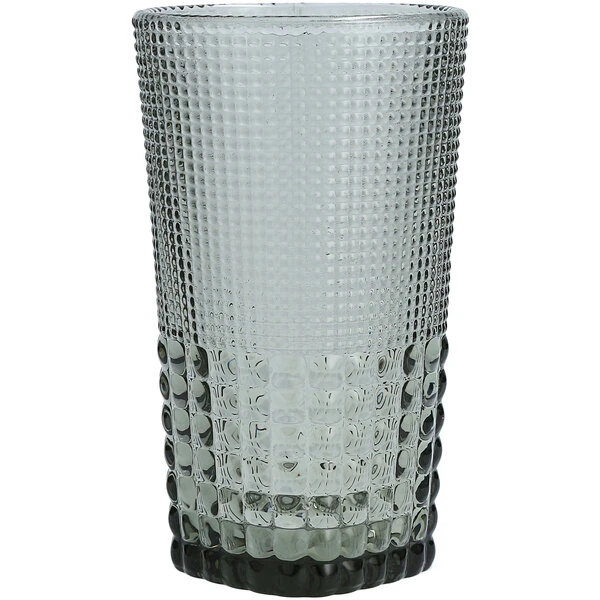 Fortessa Tableware Solutions Fortessa Malcolm 15 Oz. Gray Beverage Glass - 24/Case