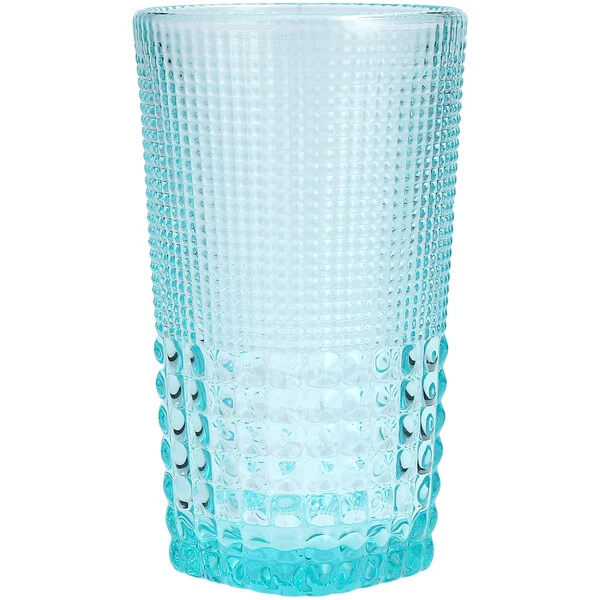 Fortessa Tableware Solutions Fortessa Malcolm 15 Oz. Pool Blue Beverage Glass - 24/Case