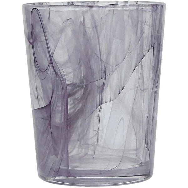 Fortessa Tableware Solutions Fortessa Swirl 11 Oz. Amethyst Rocks / Double Old Fashioned Glass - 6/Case