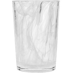 Fortessa Tableware Solutions Fortessa Swirl 14 Oz. White Beverage Glass - 6/Case