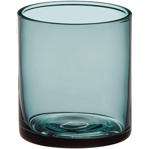 Acopa Pangea 10 Oz. Blue Rocks / Old Fashioned Glass - 12/Case - Image 2