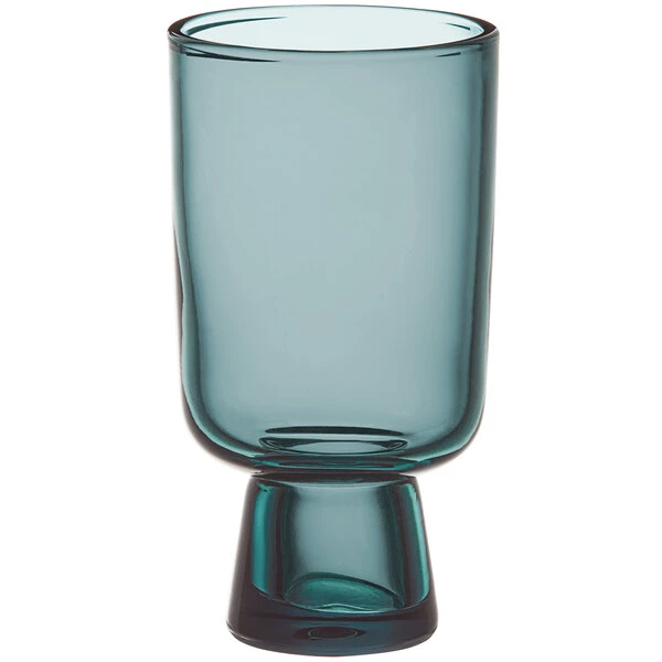 Acopa Pangea 12 Oz. Blue Goblet - 12/Case - Image 2