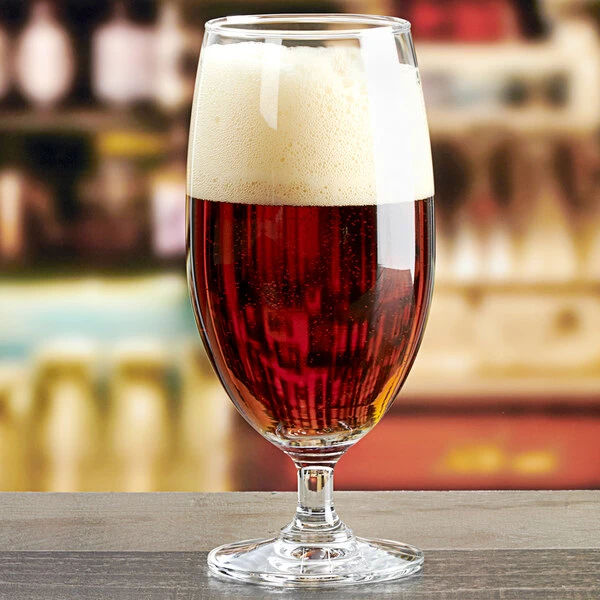 Anchor Hocking 14 Oz. Stemmed Beer Glass - 24/Case - Image 2