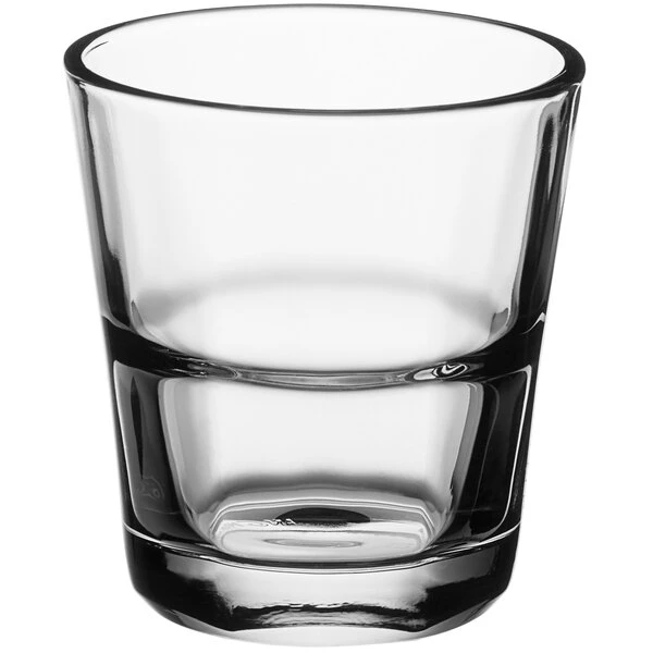 Anchor Hocking 90262 Clarisse 8 Oz. Stackable Rocks / Old Fashioned Glass - 24/Case - Image 2