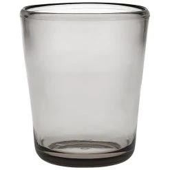 Fortessa Tableware Solutions Fortessa Veranda 14 Oz. Gray Tritan Plastic Rocks / Double Old Fashioned Glass - 12/Case