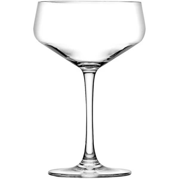 Fortessa Tableware Solutions Fortessa Outside 8.9 Oz. Tritan Plastic Coupe Glass - 24/Case
