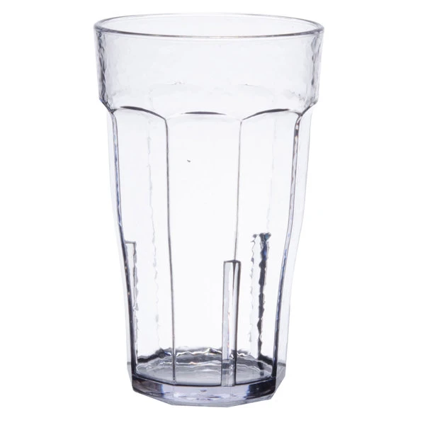 Cambro LT12152 Laguna 12 Oz. Clear Customizable SAN Plastic Tumbler - 36/Case - Image 2