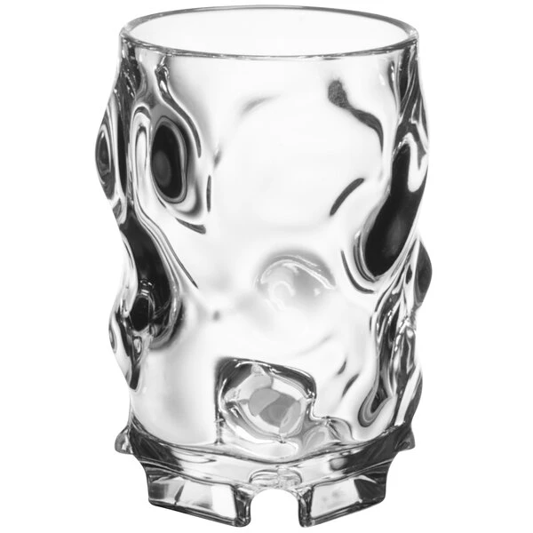 GET Enterprises GET SW-1448-1-CL L7 5 Oz. SAN Plastic Stackable Tasting / Dessert Glass - 24/Case - Image 2