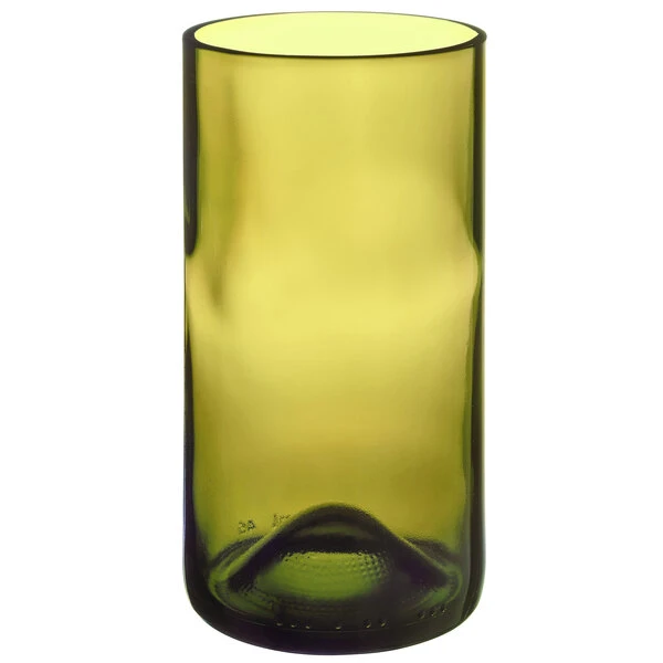 Fortessa Tableware Solutions Fortessa Vintage 16 Oz. Olive Green Wine Bottle Tumbler - 6/Pack - Image 2