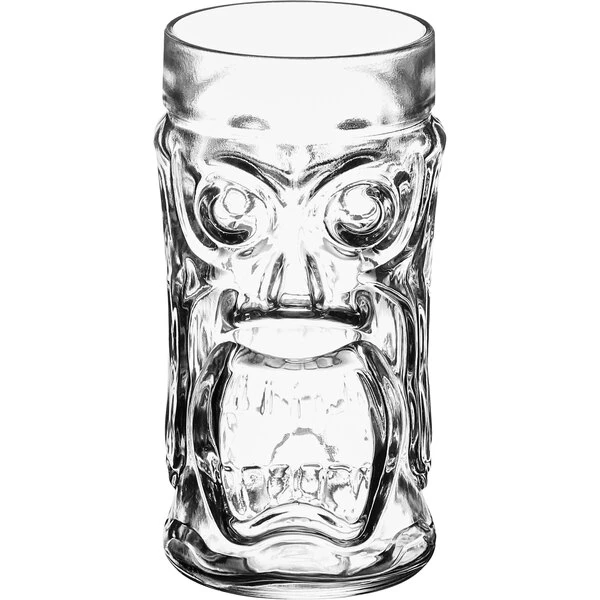 Anchor Hocking 10024 Screaming Tiki 16 Oz. Cooler Glass - 24/Case - Image 2