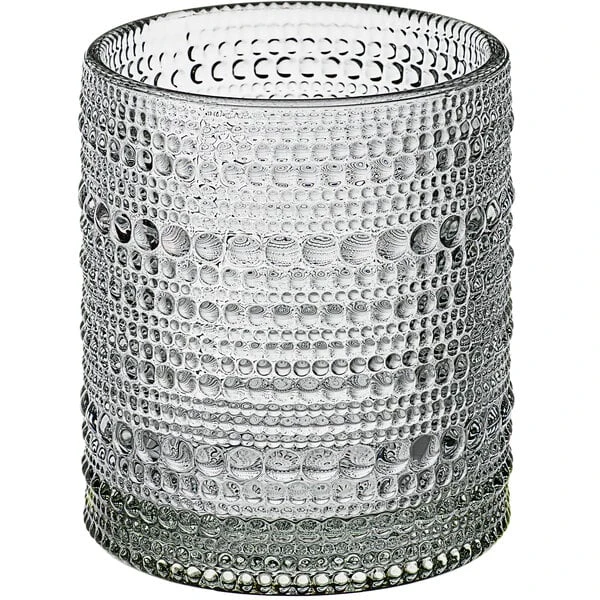 Fortessa Tableware Solutions Fortessa Jupiter 10 Oz. Smoke Gray Rocks / Double Old Fashioned Glass - 24/Case - Image 2