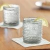 Fortessa Tableware Solutions Fortessa Jupiter 10 Oz. Smoke Gray Rocks / Double Old Fashioned Glass - 24/Case
