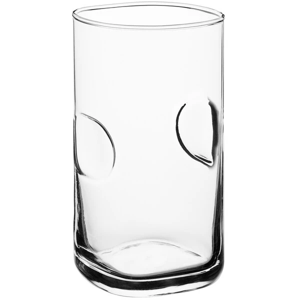 Acopa Thumbprint 10.25 Oz. Highball Glass - 12/Case - Image 2