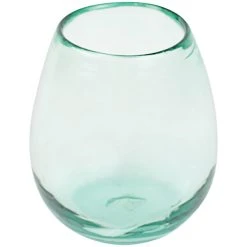 Kalalou 18 Oz. Recycled Stemless Wine Glass - 6/Case