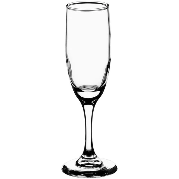 Acopa 6 Oz. Flute Glass - 12/Case - Image 2