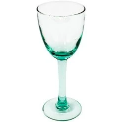 Kalalou 8 Oz. Recycled Wine Glass - 6/Case