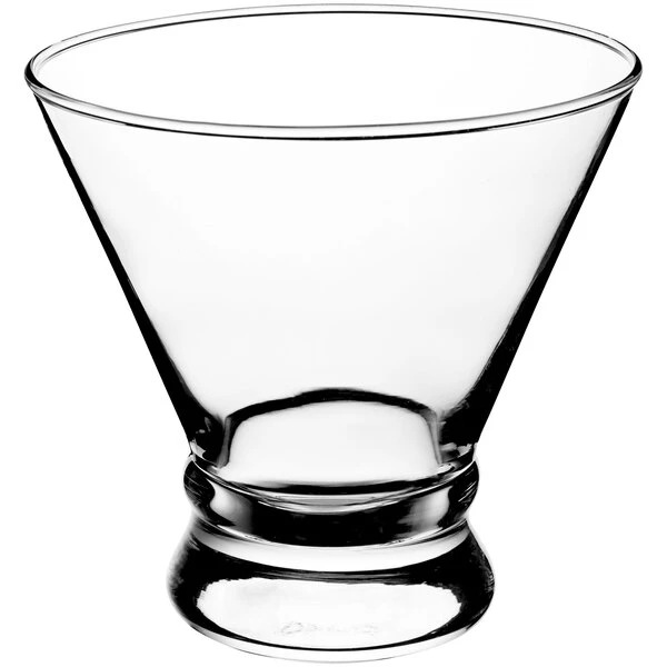 Acopa 8 Oz. Stemless Martini / Dessert Glass - 12/Case - Image 2