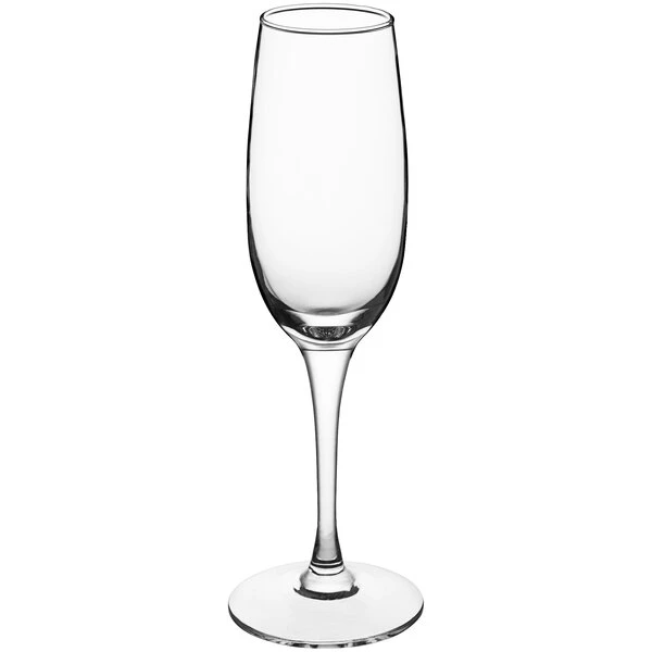 Acopa 8 Oz. Flute Glass - 12/Case - Image 2