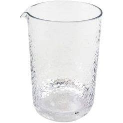 GET Enterprises GET Hammered 20 Oz. SAN Plastic Mixing Glass - 24/Case
