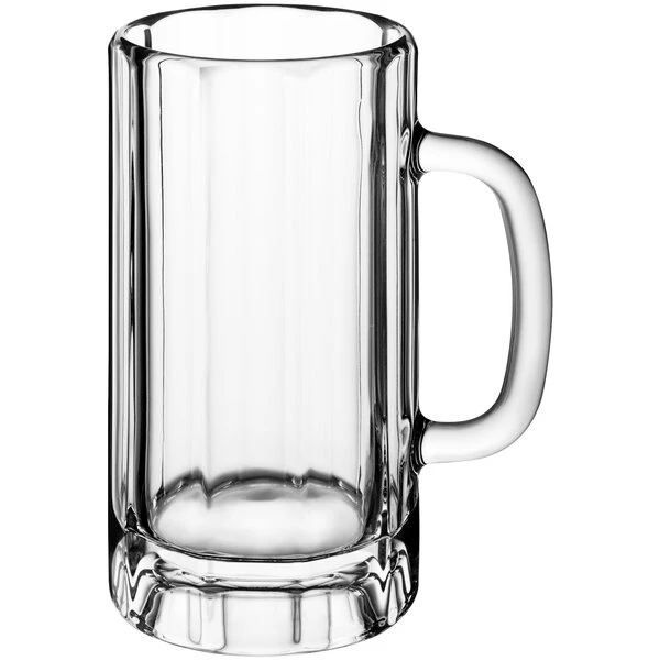 Acopa 22 Oz. Paneled Beer Mug - 12/Case - Image 2