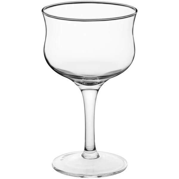 Acopa Deco 8 Oz. Rose / Cocktail Glass - 6/Box - Image 2