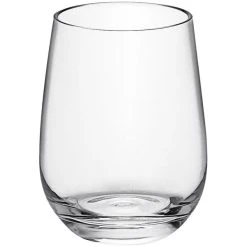 American Metalcraft Parker Collection 20 Oz. Tritan Plastic Stemless Wine Glass - 12/Case