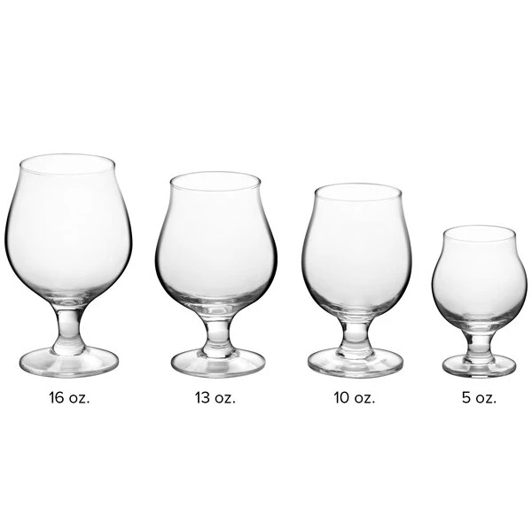 Acopa 5 Oz. Belgian Beer Tasting Glass - 12/Case - Image 3