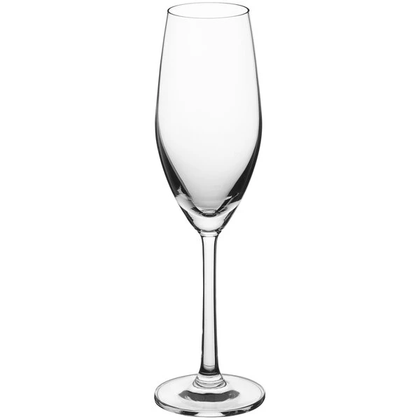Acopa Elevation 6.5 Oz. Flute Glass - 12/Case - Image 2