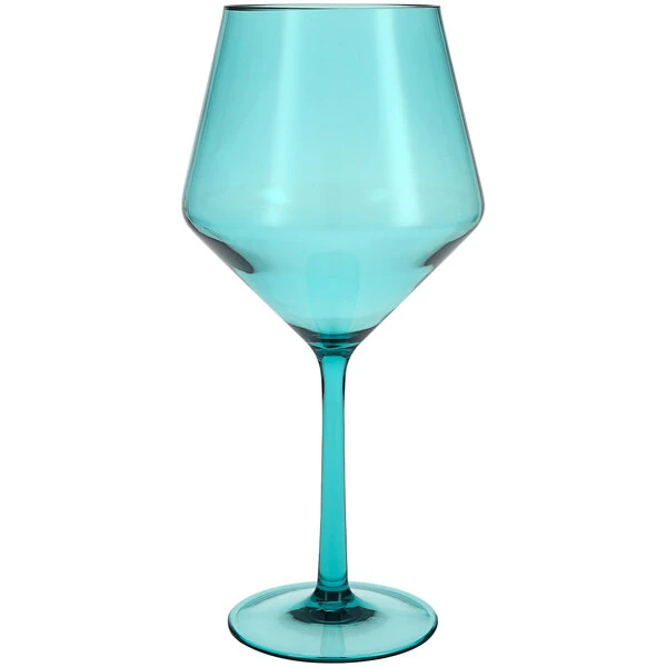 Fortessa Tableware Solutions Fortessa Sole 22 Oz. Aqua Sky Tritan Plastic Red Wine Glass - 12/Case