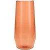 Fortessa Tableware Solutions Fortessa Sole 18 Oz. Terra Cotta Tritan Plastic Beverage Glass - 12/Case