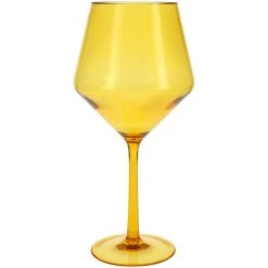 Fortessa Tableware Solutions Fortessa Sole 22 Oz. Yellow Sun Tritan Plastic Red Wine Glass - 12/Case