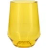Fortessa Tableware Solutions Fortessa Sole 19 Oz. Yellow Sun Tritan Plastic Stemless Wine Glass - 12/Case