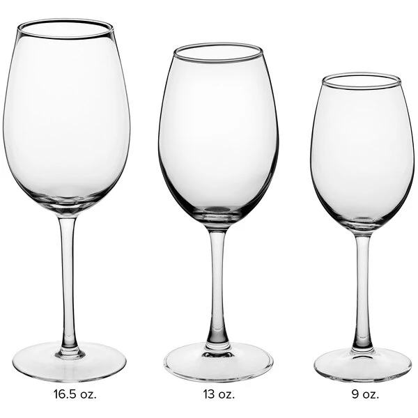 Acopa Select Blanc 9 Oz. Wine Glass - 12/Case - Image 4