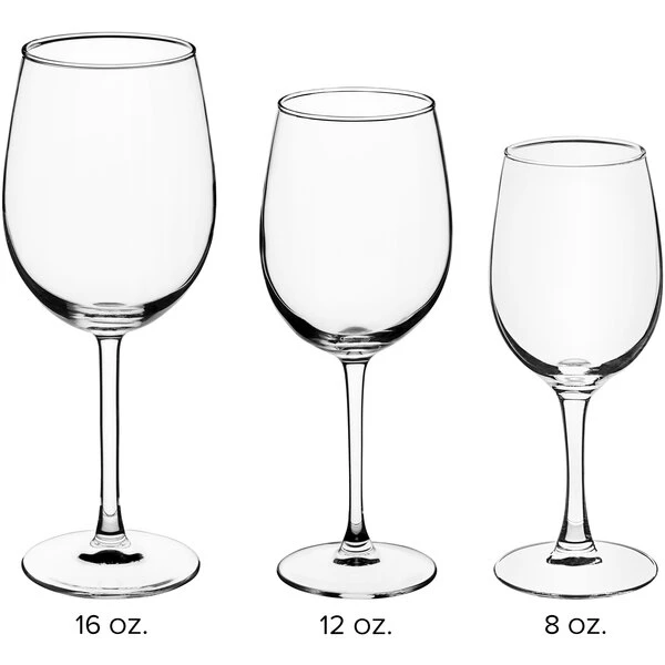 Acopa Select Flora 12 Oz. Wine Glass - 12/Case - Image 4