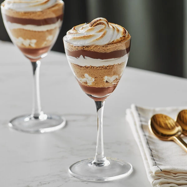 Acopa Deco 5 Oz. Nick And Nora Glass - 6/Pack - Image 3