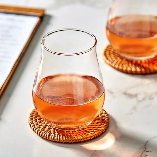 Acopa Select 13 Oz. Stemless Belgian Beer / Tulip Glass - 12/Pack - Image 3