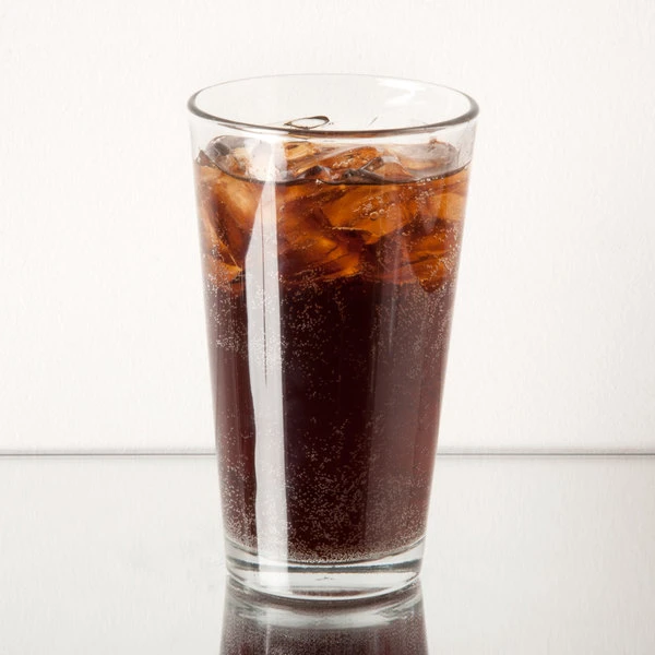 Libbey Restaurant Basics 20 Oz. Customizable Rim Tempered Mixing Glass - 24/Case - Image 3