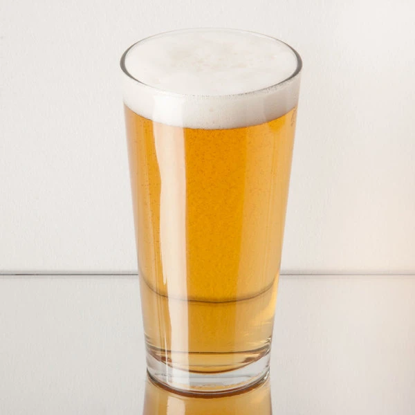 Libbey Restaurant Basics 22 Oz. Customizable Rim Tempered Mixing Glass - 24/Case - Image 4