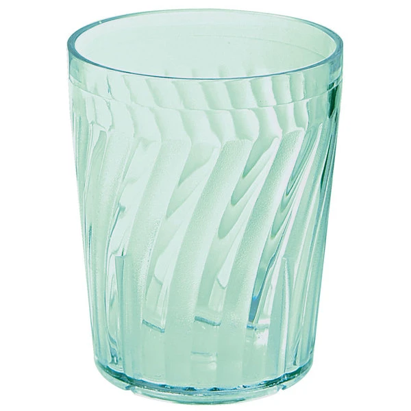GET Enterprises GET 2206-1-JA Tahiti 6 Oz. Jade Customizable SAN Plastic Tumbler - 72/Case