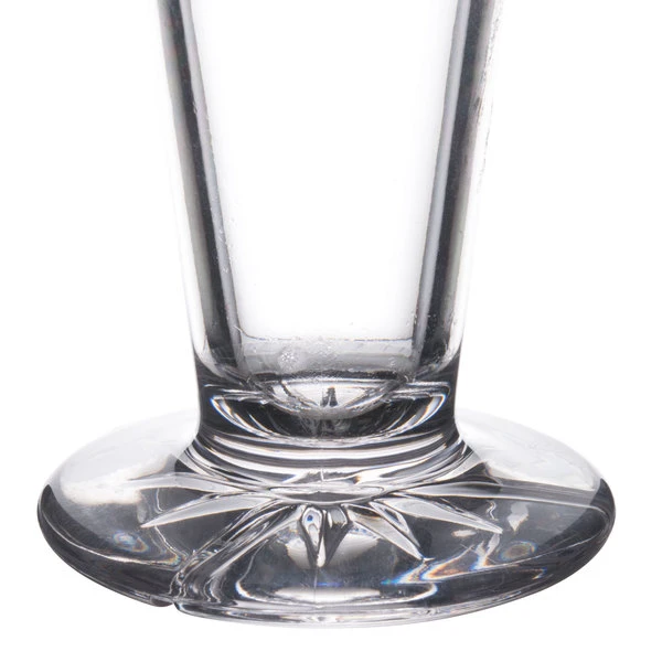 Thunder Group PLTHPS013C 13 Oz. Plastic Footed Pilsner Glass - Image 6