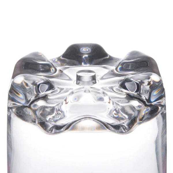 Thunder Group PLTHRG008C 8.5 Oz. Plastic Heavy Base Classic Rocks / Old Fashioned Glass - Image 6