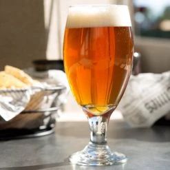 Libbey 3915 Teardrop 14.75 Oz. Customizable Stemmed Pilsner Glass - 36/Case