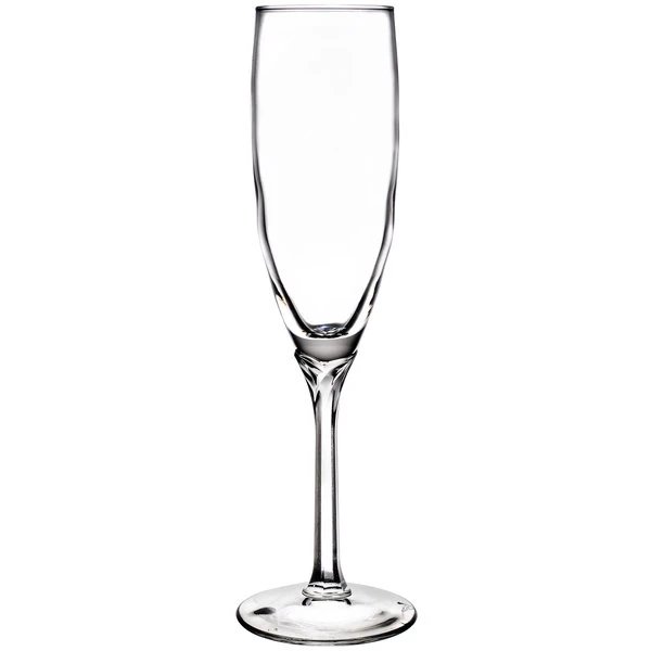 Libbey 8995 Domaine 6 Oz. Customizable Flute Glass - 12/Case - Image 2