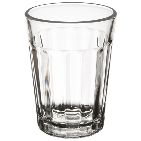 Libbey 15640 8.5 Oz. Rim Tempered Paneled Juice Glass - 36/Case - Image 2