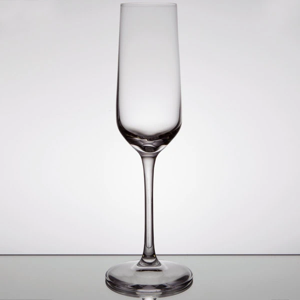 Stolzle 3770007T Revolution 7 Oz. Flute Glass - 6/Pack - Image 2