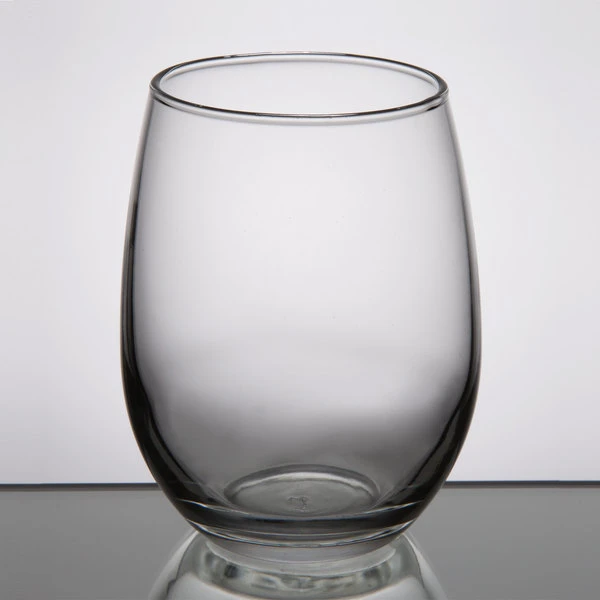 Libbey 207 9 Oz. Stemless Wine Glass - 12/Case - Image 2
